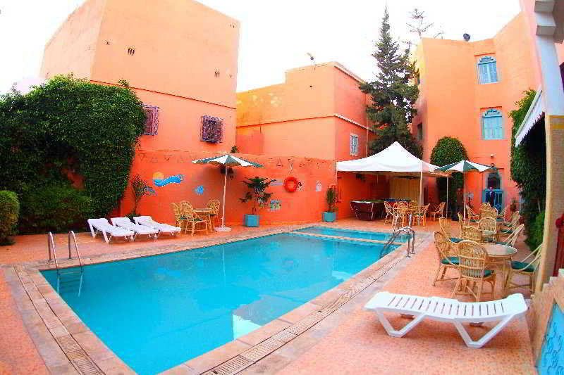 Hotel Auberge Du Littoral Aourir Buitenkant foto