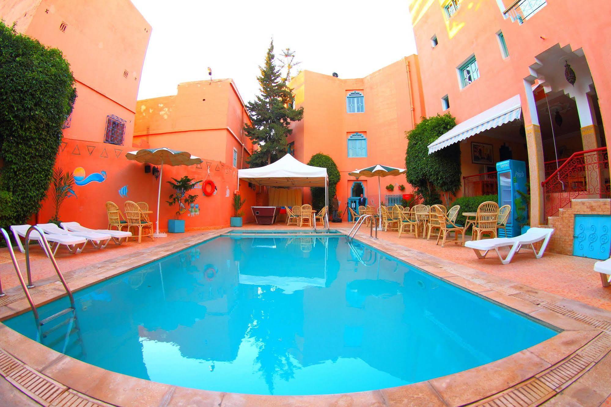 Hotel Auberge Du Littoral Aourir Buitenkant foto